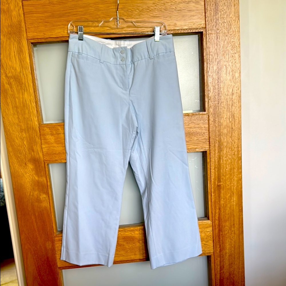 The Limited Light Blue Cropped Pants
